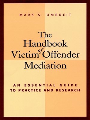 cover image of The Handbook of Victim Offender Mediation